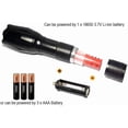 thumbnail image 3 of Linterna WAYLLSHINE, monomodo, luz roja, 200 lúmenes, 3 of 6