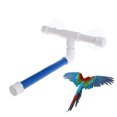 thumbnail image 1 of WHAMVOX Bird Shower Suction Mounting Bird Perch Stand Blue PVC Bathing 1Pcs, 1 of 8