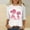 Pink, variant on Mama Shirts for Women Mothers Day Mommy Mom Graphic Short Sleeve Round Neck T Shirts Casual Pullover Tops Tee Gifts Red M