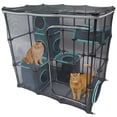 thumbnail image 1 of Kitty City - Mega kit de muebles para gatos Claw para interiores y exteriores, cama para gatos, case, 1 of 7