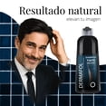 thumbnail image 3 of Shampoo Con Tinte Natural Dermafol Para Cubrir Canas 500ML  Negro, 3 of 9