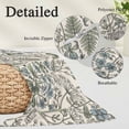 thumbnail image 3 of Botanical Herbs Vintage Body Pillow Cover 20 x 54 Inch Decorative Pillow Cover Green Floral Leaves Summer Lumbar Pillowcase Seasonal Rectangle Cushion Case for Couch Sofa Bed Living Room, 3 of 9