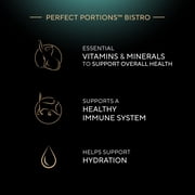 Sheba Bistro Perfect Portions Adult Wet Cat Food, Chicken Alfredo Sauce, 2.6 oz Twin-Pack