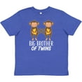 thumbnail image 3 of Inktastic Brother Of Twins Boys Gift Youth T-Shirt, 3 of 5
