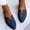Blue, variant on Womens Sandals Flip Flops for Women,Women's Pointed Flat Shoes Weave Casual Shoes Solid Comfortable Sandals Shoes