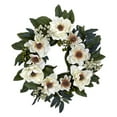 thumbnail image 4 of Nearly Natural 4793 Couronne de Magnolia 22 Po., 4 of 5