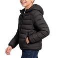 thumbnail image 6 of yillto Hooded Puffer Jackets for Boys Girls Lightweight Fall Winter Coat Warm Comfy Hoodies Outwear, 6 of 7