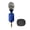 Blue, variant on High Fidelitys 3.5mm Camera Microphone for Professional Recording, Omnidirectional Mic Easy to Use with Cameras