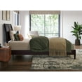 thumbnail image 4 of AFI Valencia Twin-XL Solid Wood Low Profile Sleigh Platform Bed, Espresso, 4 of 12