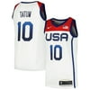 Men's Nike Jayson Tatum White Team USA Swingman Player Jersey