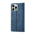 thumbnail image 4 of LC.IMEEKE Leather For iPhone 14 Pro Case, Flip Wallet Leather Case with Card Holder Magnetic Closure Shockproof Kickstand Protective Phone Cases Cover For iPhone 14 Pro,Blue,For iPhone 14 Pro, 4 of 10