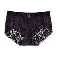 thumbnail image 3 of PNTUTB Plus Size Underwear for Women Seamless High-Waisted Panties Lightweight Quick-Drying Breathable Comfortable Fashion Solid-Color Lace Briefs, 3 of 7