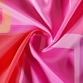 thumbnail image 4 of Colorful Pink Fabric Shower Curtain for Bathroom Aesthetic Decor, Heavy Duty Bright Abstract Geometric Modern Y2K Simple Groovy Preppy Shower Curtain Set with Hooks, 4 of 6