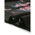 thumbnail image 6 of Agnes Orinda Women's Plus Size Long Sleeve Kimono Floral Spring Fall Thin Knit Sweater Cardigans 3X Black, 6 of 8