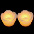 thumbnail image 4 of LED Rose Shaped Electric Candle Lamps Flameless Romantic Desktop Decor Lights for Birthdays, Weddings, Proposals, and Home Decoration, 4 of 5