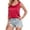 Z02_Red, variant on HNMKIU Women's Pure Color Silk Strap Camisole with Round Neck Elegant Sleeveless Blouse Large Size for Casual Wear Womens Tank Tops Black,L
