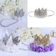 thumbnail image 4 of Venda Del Toddle Accesorios Para El Cabello Banda Elástica Elásticos Yotijar Diadema de flores de encaje elástico, 4 of 10