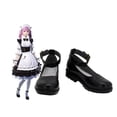 thumbnail image 3 of Botas de cosplay de OW Kiriko, accesorios de disfraz, disfraz de fantasía para mujer, zapatos de cuero para Halloween, hechos a medida, 3 of 5