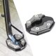 thumbnail image 1 of Almohadilla de soporte para pies de motocicleta de aleación de aluminio | Cojín de asiento antideslizante ampliado | Pedal universal para soporte lateral para motocicletas y bicicletas | Duradero y, 1 of 6