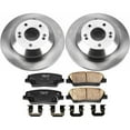 thumbnail image 3 of PowerStop Rear Stock Replacement Brake Pad and Rotor Kit Fits: KIA Select Models KOE7062, 3 of 8