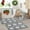 Gray, variant on Konghyp 4 Piece Christmas Bathroom Rug Set, Snowflake Rugs, Holiday Decor, Non Slip Absorbent, Washable Carpet for Bathroom, Festive Home Decoration
