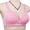 Pink, variant on Generic Everyday Bra for Women Full Coverage Compression Bra No Underwire Lace Unlined Bras Lightly Padded Bras