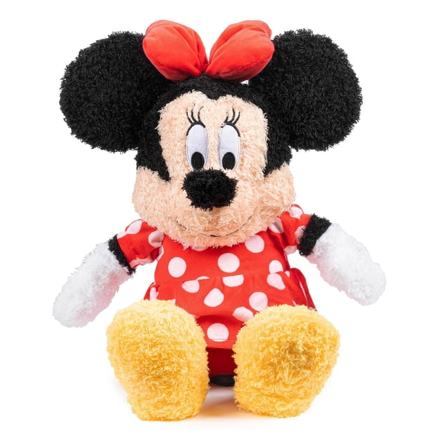 Almohada de felpa Buddy Jay Franco Minnie Mouse 43 cm roja
