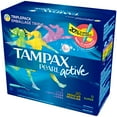Tampax Pearl Tampons with Plastic Applicator, Variety, Unscented, 36 Ct