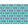 thumbnail image 1 of Ahgly Company Machine Washable Indoor Rectangle Transitional Cadet Blue Green Area Rugs, 6' x 9', 1 of 7