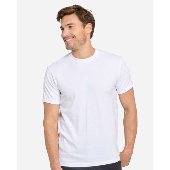 Threadfast Apparel C1200 Colors Garment-Dyed T-Shirt-White-L