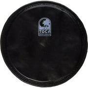 Toca TP-FHMB9 9-Inch Goat Skin Black Goat Skin Head for Mechanically Tuned Djembe