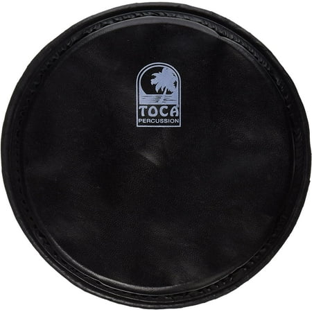Toca TP-FHMB9 9-Inch Goat Skin Black Goat Skin Head for Mechanically Tuned Djembe