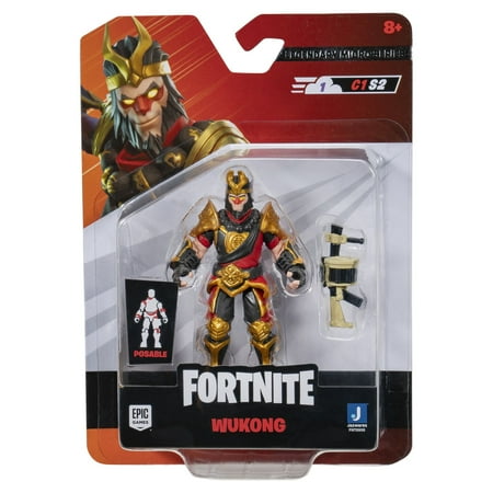 Fortnite Wukong - Micro Legendary Series - 2.5 inch Figure with Grenade Launcher