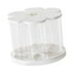 thumbnail image 5 of Contenedor de almacenamiento de alimentos giratorio, frasco, recipiente para mostrador, dispensador de granos, organizador para restaurante, comida, 5 of 8