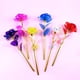 thumbnail image 1 of Fiudx Rosa de Lámina de Oro de 24 Quilates, Flor Artificial Artesanal, Pétalos Dorados Brillantes, Elegante Caja de Regalo, Recuerdo Romántico, Regalo de San Valentín, Cumpleaños y Aniversario. 1 Uni, 1 of 1
