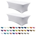 thumbnail image 1 of Mantel ABCCANOPY de elastano blanco roto de 6 pies, paquete de 2, 1 of 6