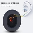 thumbnail image 4 of Almohadillas para el oído de repuntó, cómodas auriculares de auriculares altas elasticidad para shp9500, 4 of 7