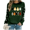 thumbnail image 4 of Sweatshirt for Women Trendy Casual Full Sleeve Crewneck Long Sleeve Chicken Graphic Printed Pullover Blouse Tops, 4 of 4