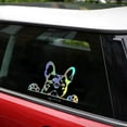 thumbnail image 4 of Car Sticker Paws Up French Bulldog Frenchie Bully Dog Decoration Vinyl Car Decal Reflective Laser 3d Car Stickers Car Styling, 4 of 5