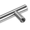 thumbnail image 4 of 1pc Useful Home Hardware Furniture Component Cabinet Handles Stainless Steel  Knobs Wardrobe Pulls Door Knobs T-Bar Handle 10X256X400, 4 of 7