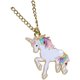 thumbnail image 1 of Collar de unicornio Collar de unicornio arcoíris Colgantes Joyas Para niña Mejor amiga Nieta Navidad Cumpleaños Regalo Aleación Metal, Metal, Aceite de goteo, 1 of 5