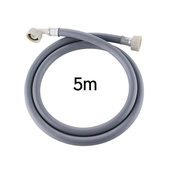 Piwvid Washing Machine Hoses, Washer Hoses with 90 Degree Elbows Universal Washing Machine Supply Lines Braided Washer Hoses for Washing Machine, 2964 Connection
