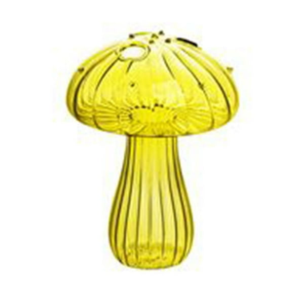 Hearth & Gear Hydroponic Vase Style Glass Flower Bud Vase Vase Suitable For Home Living Room Decoration Small Vase Cement Flower Pot Grinder Flower Cement Flower Pot Saucer Mini Flower for Kids Wooden