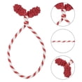 thumbnail image 4 of Uxcell Garland Ties, 16 Inches Christmas Decorative Garland Twist Ties for DIY Craft, Red White 12pcs, 4 of 5