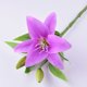 thumbnail image 3 of Cateissary 6 piezas de flor de lirio artificial reutilizable decorativa, 3 of 6