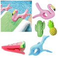 thumbnail image 2 of Lovely Cactus Shape Plastic Clothes Pins, 2 of 5