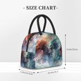 thumbnail image 2 of Fotbe Ink Style Wave Dragon Bolsa de Almuerzo con Estampado, Lonchera Aislada, Contenedor de Comida Reutilizable Tipo Cooler a Prueba de Fugas, 2 of 6