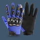 thumbnail image 3 of Guantes de motocicleta con pantalla táctil para todos los dedos, adecuados para montar en BMX ATV MTB, 3 of 5