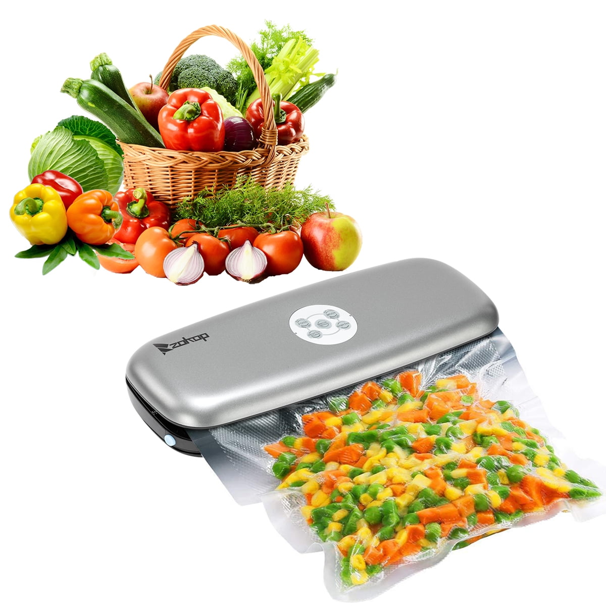 Vacuum Sealer Machine, Food Vacuum Sealer for Food Storage, Handheld