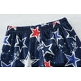 thumbnail image 6 of DDSOL Toddler Pajamas Boys 4th of July Pjs Short Sleeves Sleepwear Sets 2-Pieces Navy Blue 2T, 6 of 7